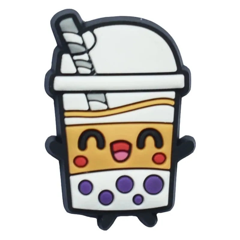 Blackcurrent Bubble Tea Shoe Charm