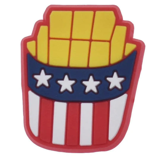 American Fries Shoe Charm
