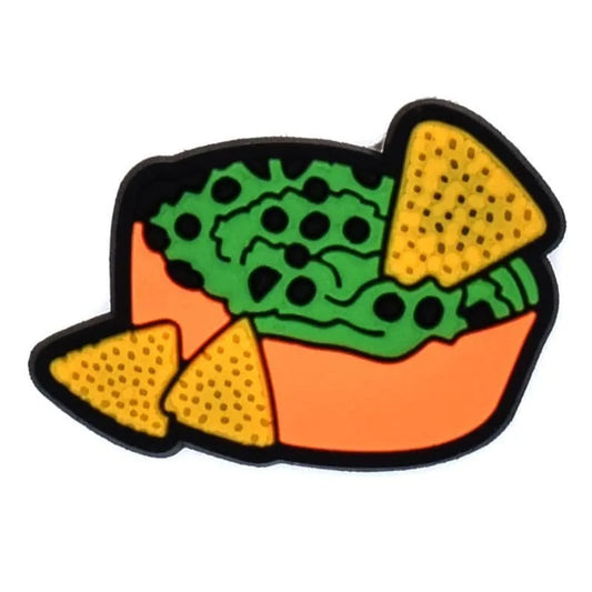 Tortiila Chip Dip Shoe Charm