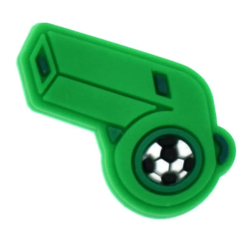 Referee' S Whistle Football Shoe Charm