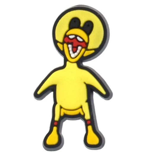 Yellow Senior Standingrainbow Friends Game Shoe Charm