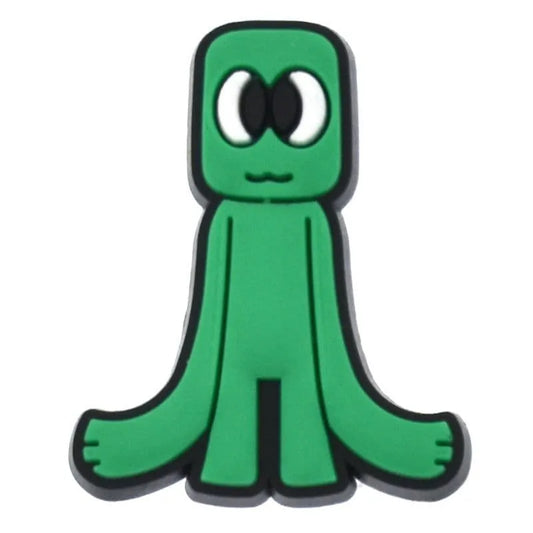 Xeanco Villain Standinggreen Rainbow Friends Game Shoe Charm