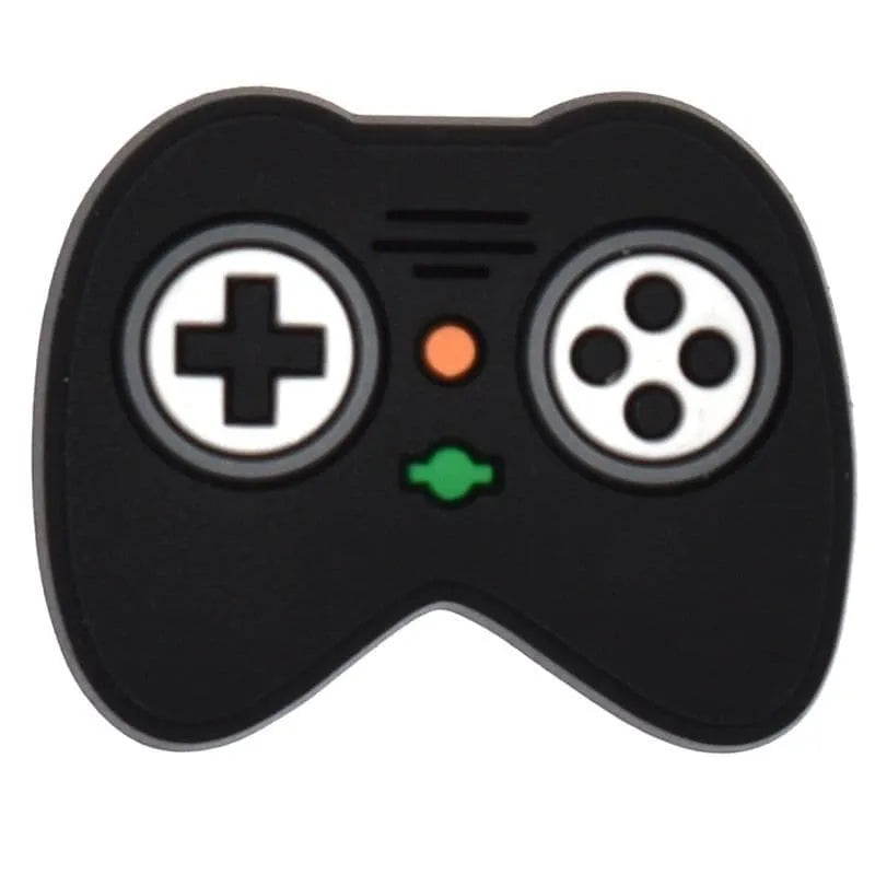 X Box 360 Controller Black Gaming Shoe Charm