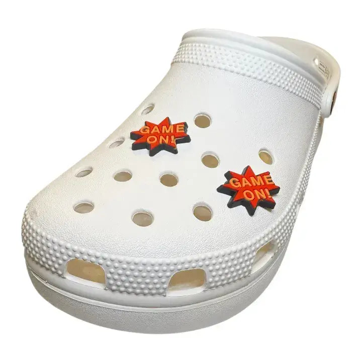 Game On Sign Gaming Shoe Charm