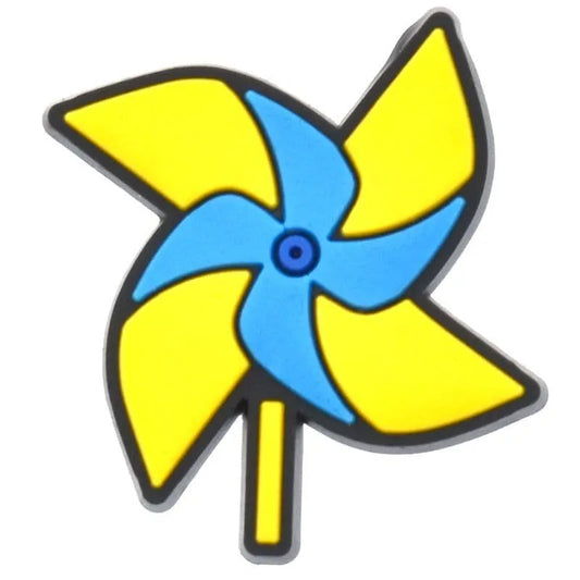 Windmill Toy At The Circus Shoe Charm