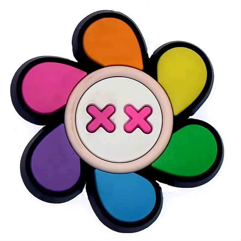 Xx Coloured Flower At The Circus Shoe Charm