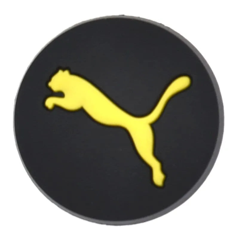 Slazenger Panther Yellow Badge Shoe Charm