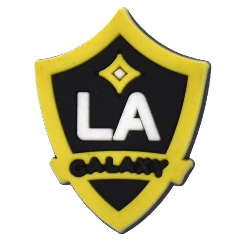 La Galaxy Football Club Black And Yellow Shoe Charm