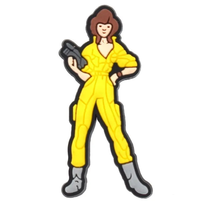 April O'Neil Teenage Mutant Ninja Turtles Shoe Charm
