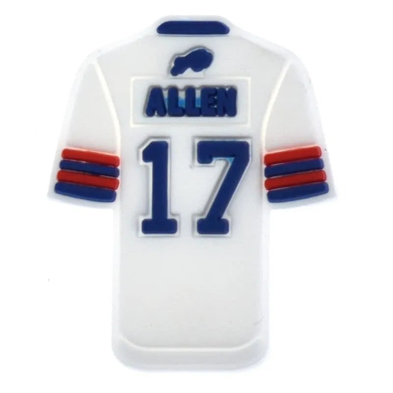 Allen 17 Football Shirt Shoe Charm