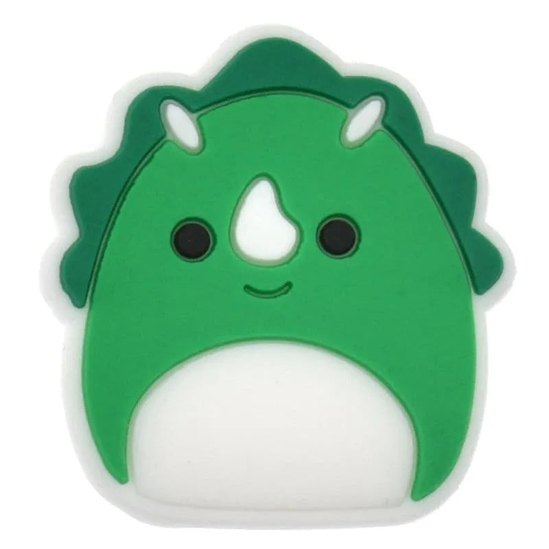 Squishmallow Tristan The Green Tricraptos Shoe Charm