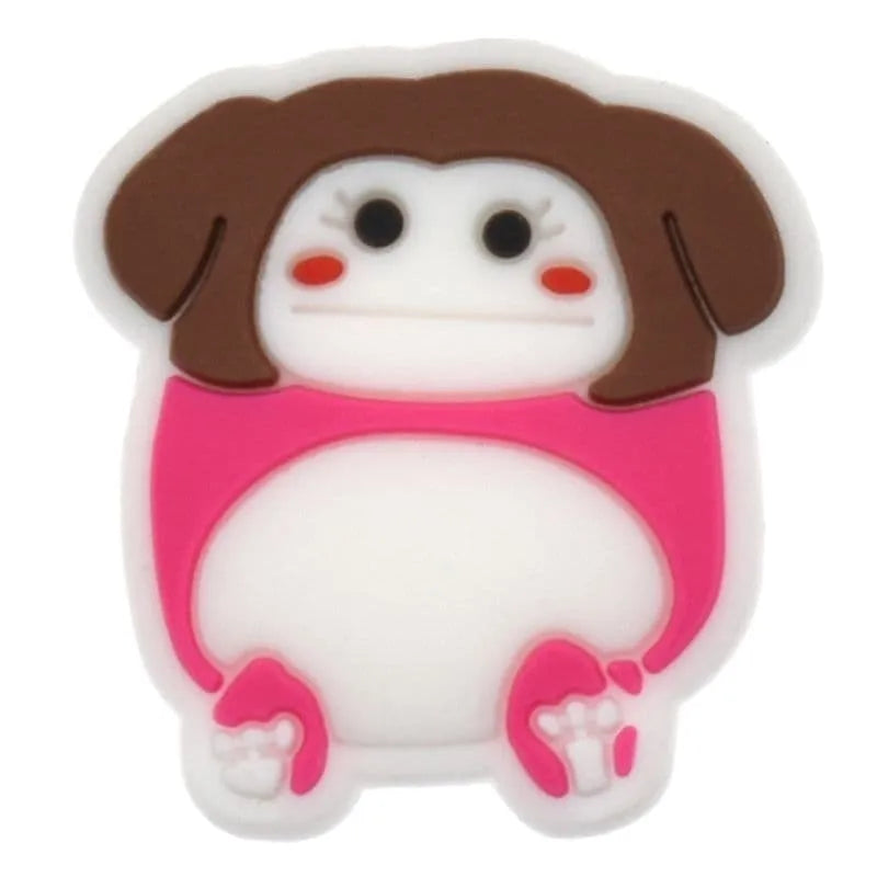Squishmallow Monkey Shoe Charm