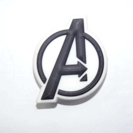 Avengers "A" Shield Badge Logo Shoe Charm