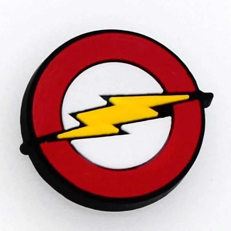 Avengers The Flash Shield Logo Shoe Charm