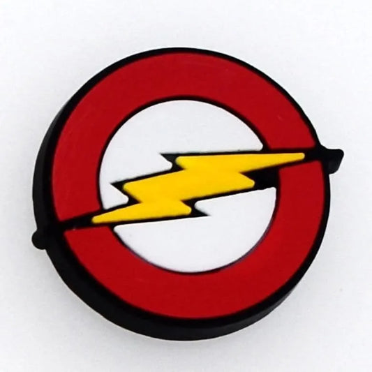 Avengers The Flash Shield Logo Shoe Charm