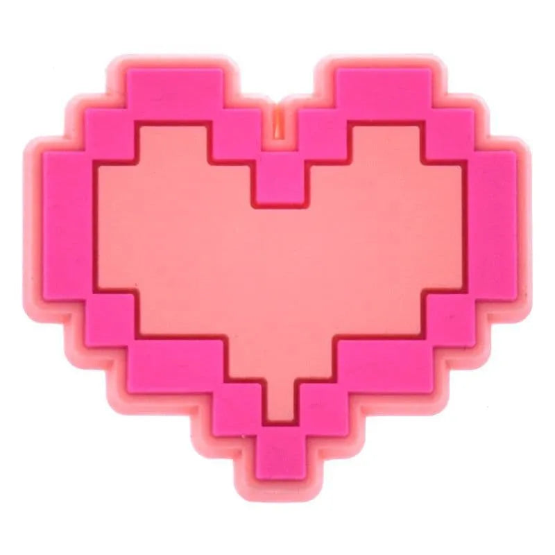 Minecraft Space Invader Shoe Charm