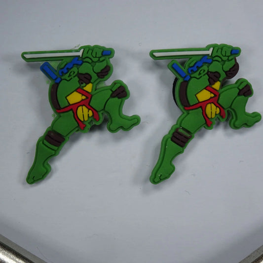 4 Teenage Mutant Ninja Turtles Shoe Charm