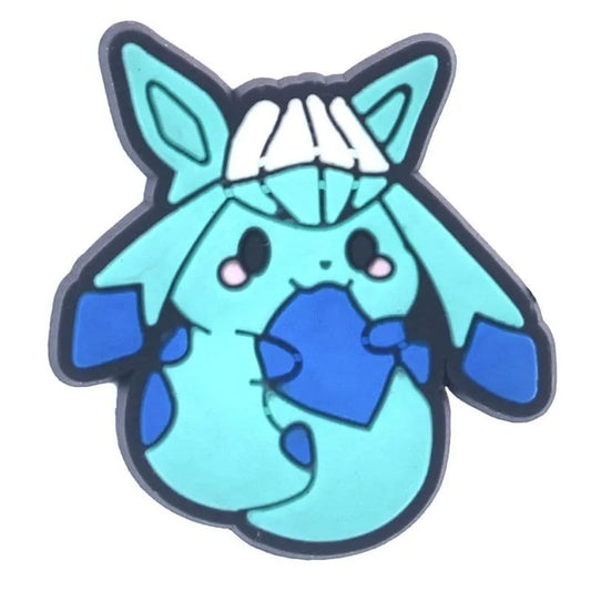 Aqua Pokemon Shoe Charm