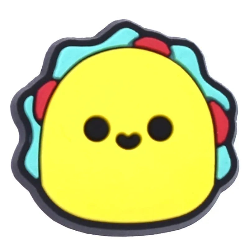 Yellow Face Squishmallow Shoe Charm