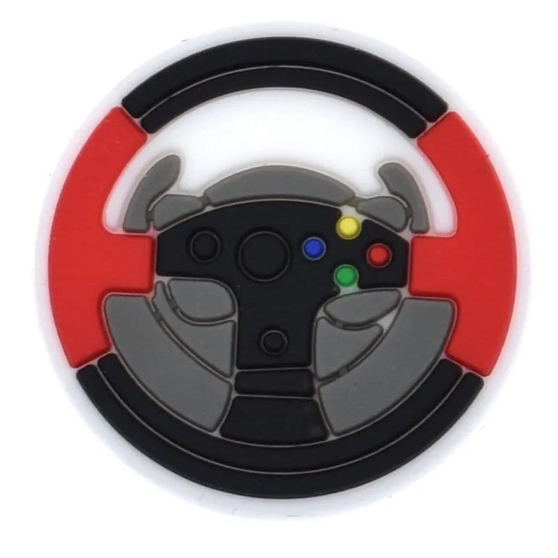 Steering Wheel Controller Gaming Shoe Charm