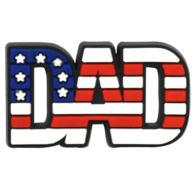 Dad Stars And Shoe Charm