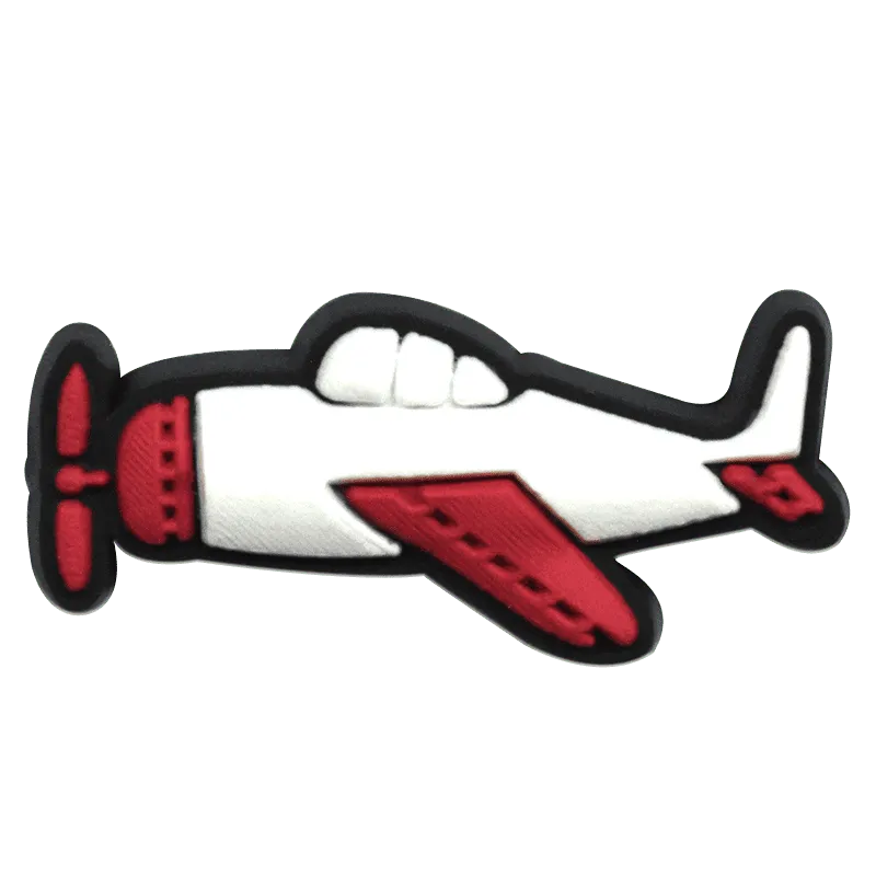 Propeller Plane Aircraft Shoe Charm