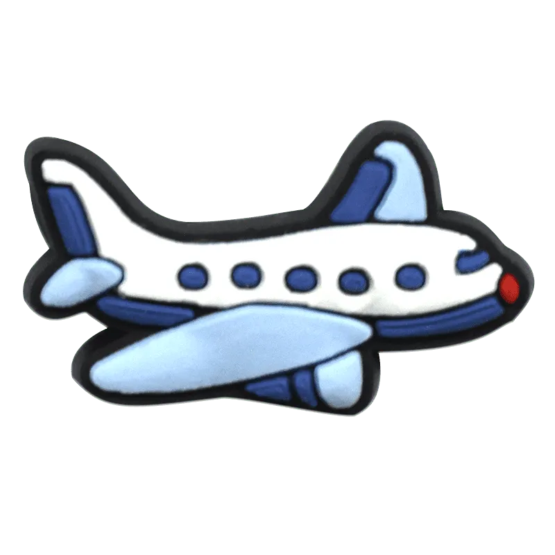 Blue Wings Holiday Aircraft Shoe Charm