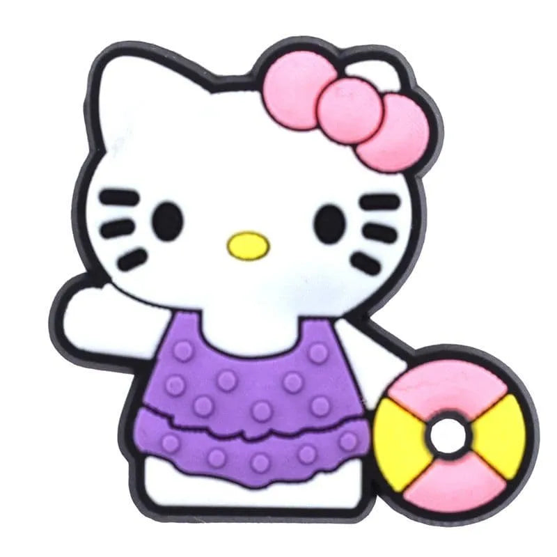 Kitty With An Inflatable Miss Kitty Shoe Charm