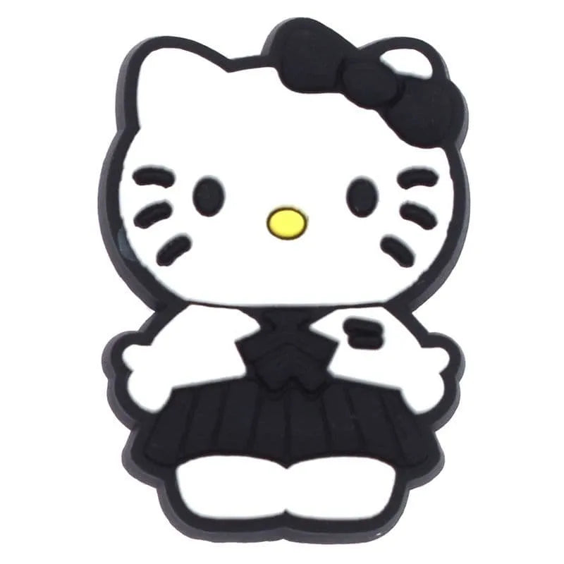 Kitty Black & Whitemiss Kitty Shoe Charm