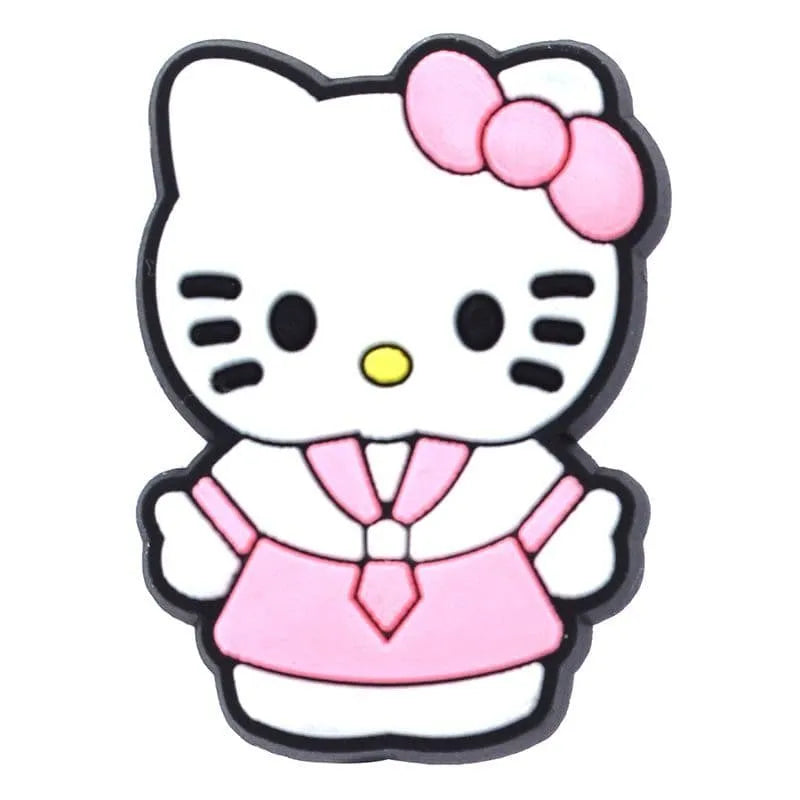 Kitty Pink Sailor Suit Miss Kitty Shoe Charm