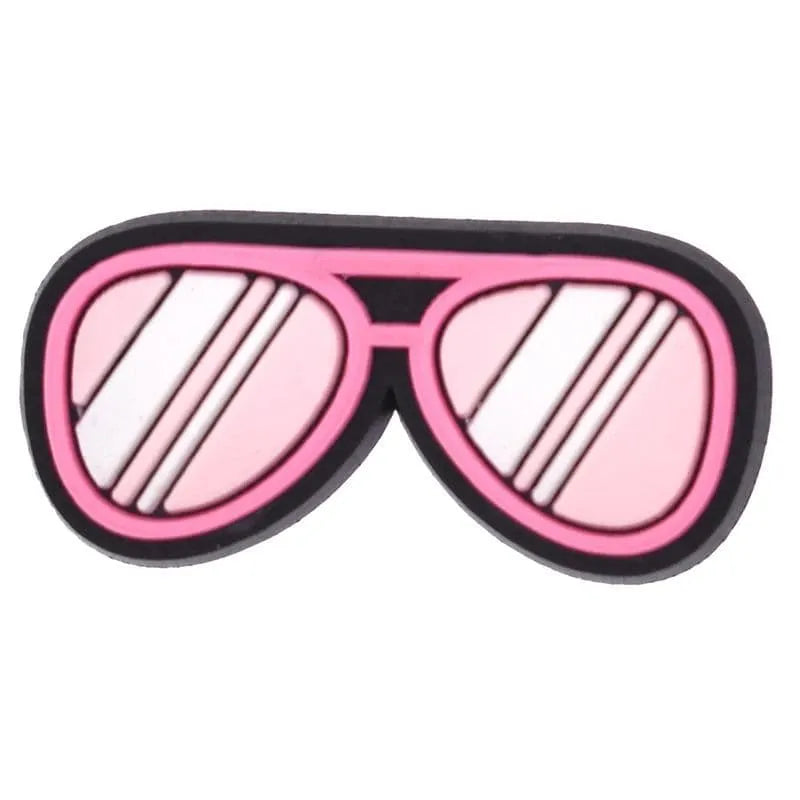 Sunglasses Pink Charm Shoe Charm