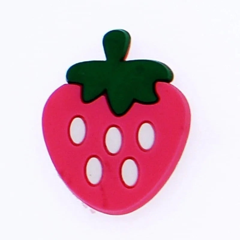 Raspberry Shoe Charm