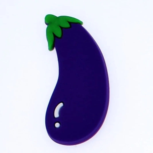 Aubergine Shoe Charm
