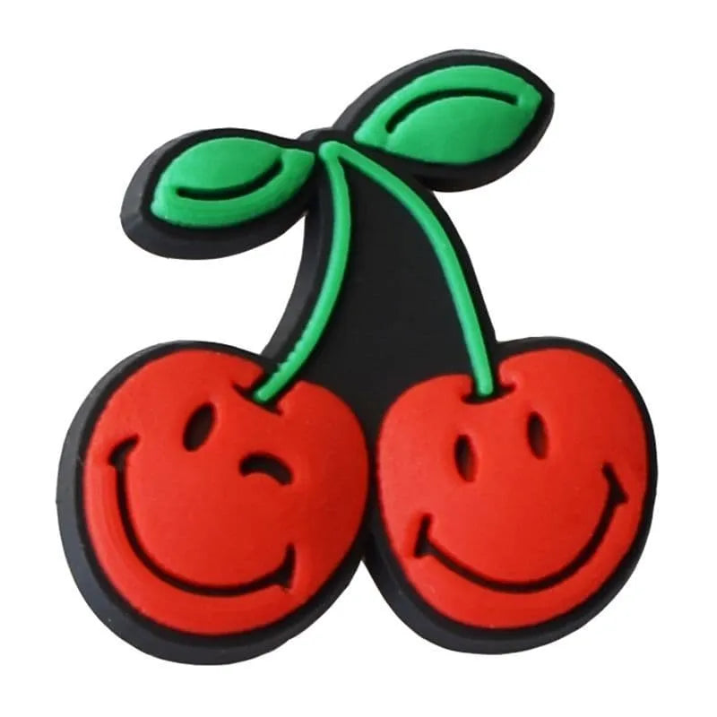 Emoji Cherries Shoe Charm
