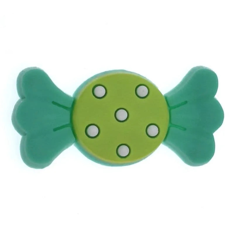 Sweet Candy Green Shoe Charm