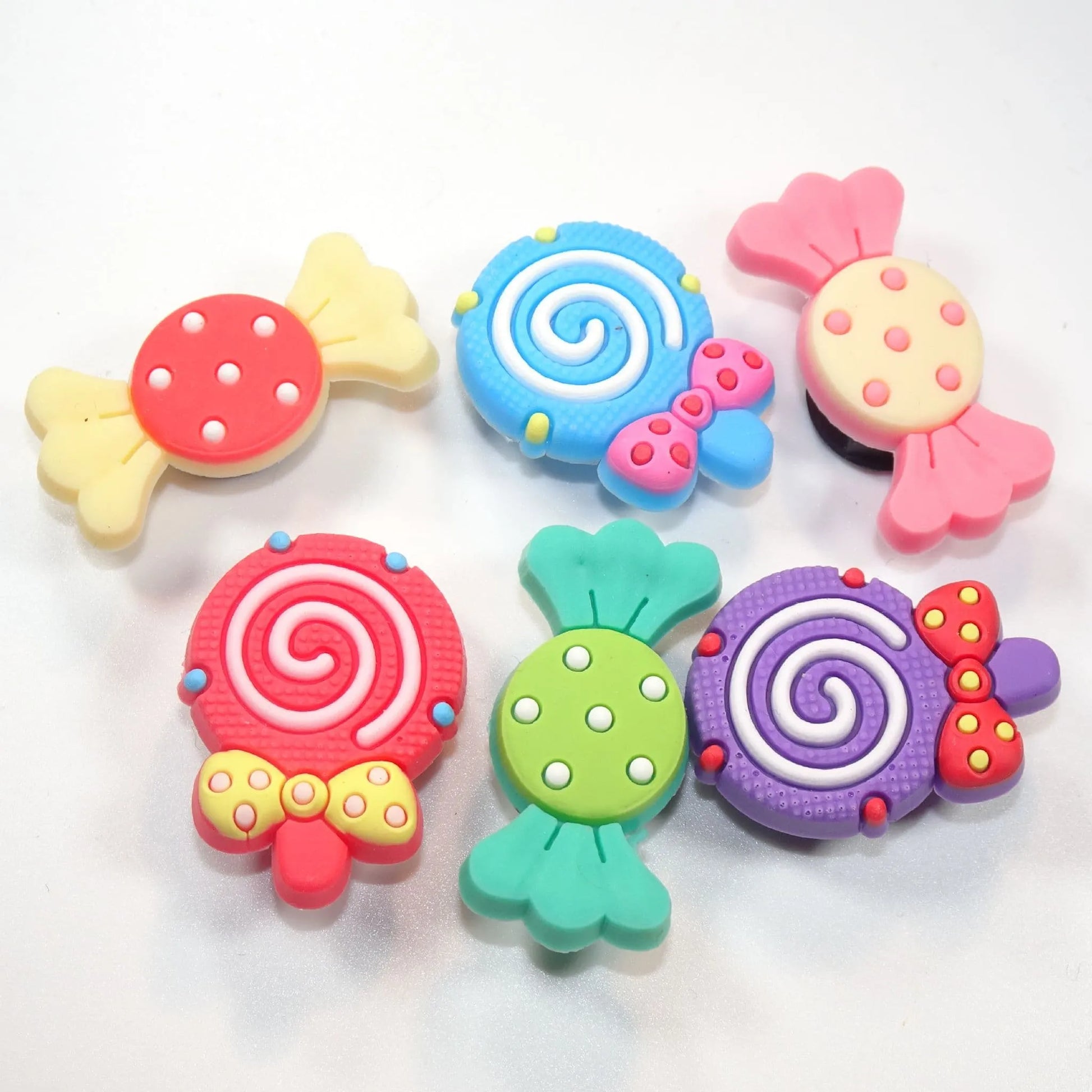 8 Assorted Sweet Candy Shoe Charm