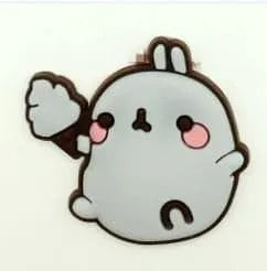 White Chick Shoe Charm