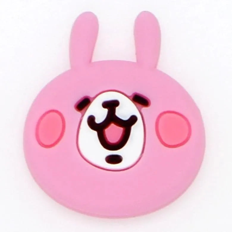 Pink Rabbit Shoe Charm