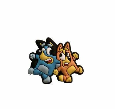 Bingo and Bluey Shoe Charm