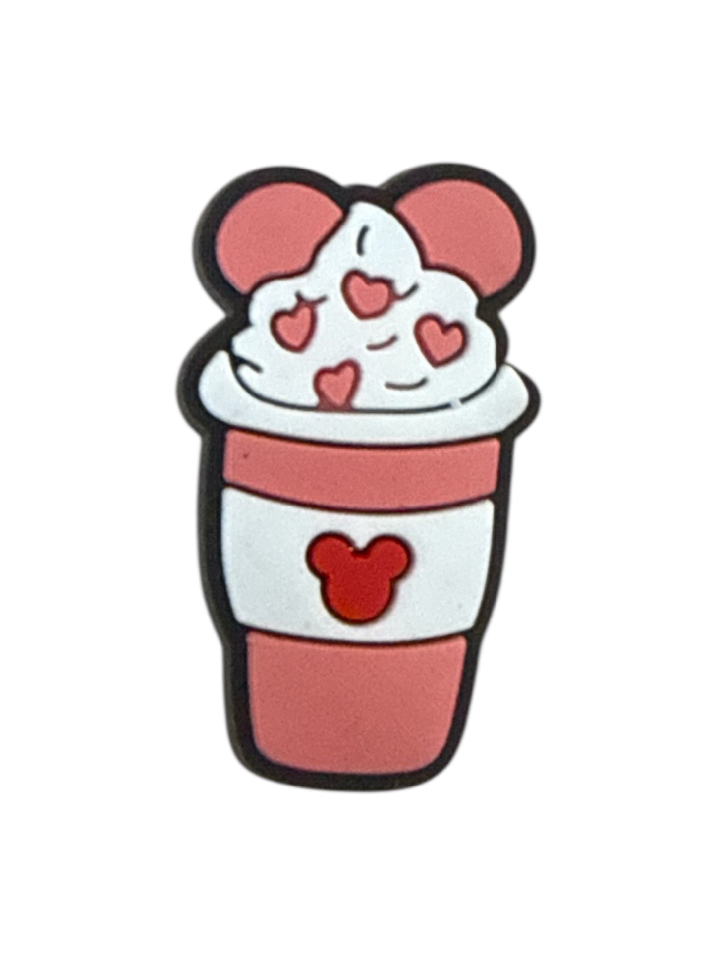 Disney Minnie Pink Drink Shoe Charm