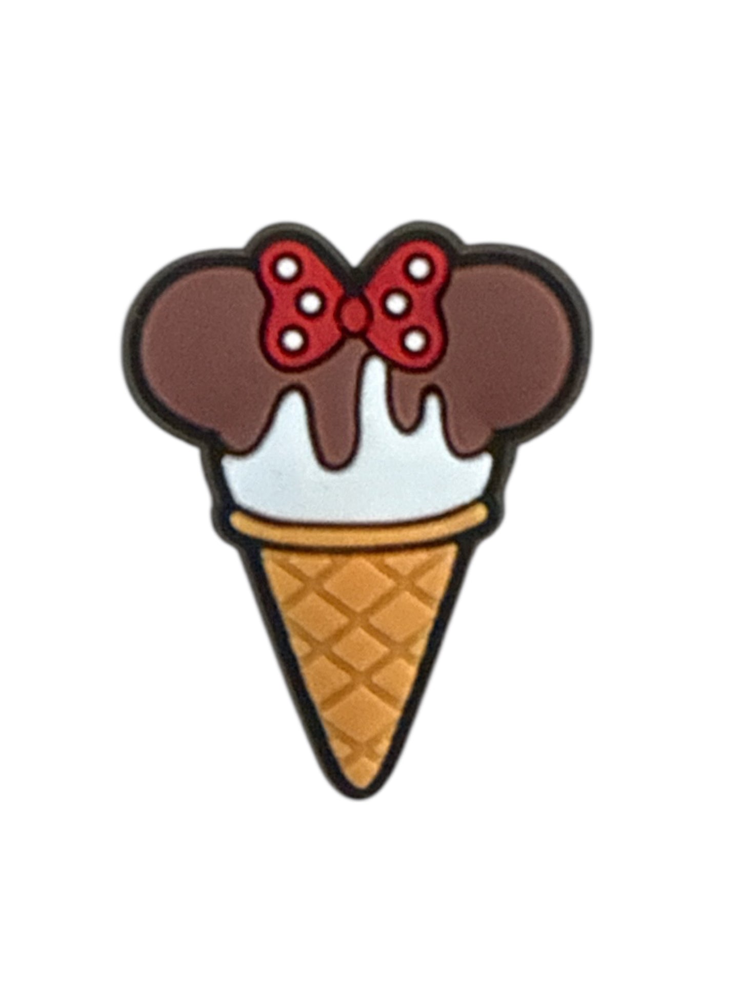 Disney Minnie Mouse Ice Cream Shoe Charm