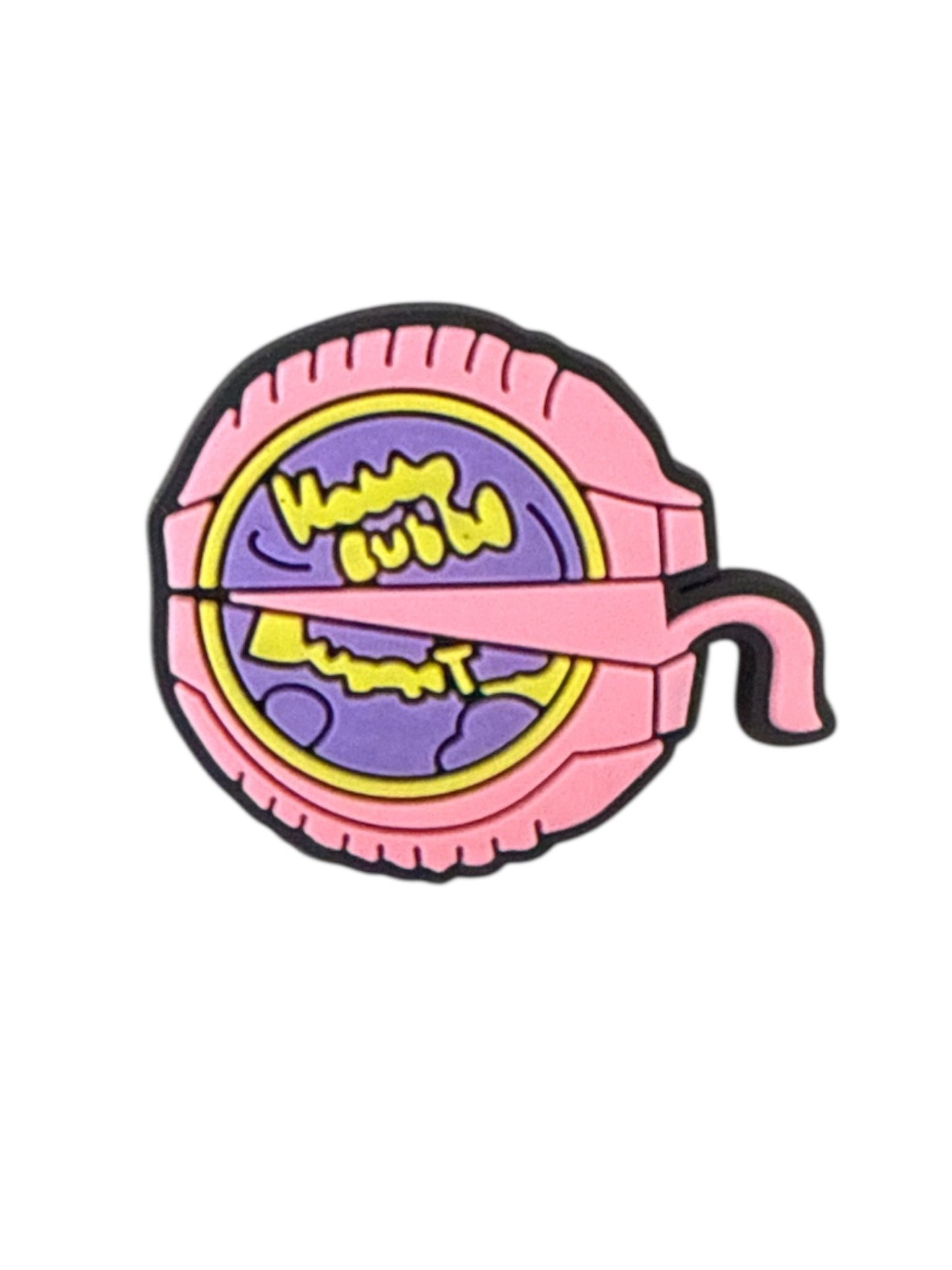 Hubba Bubba Bubblegum Pink Shoe Charm
