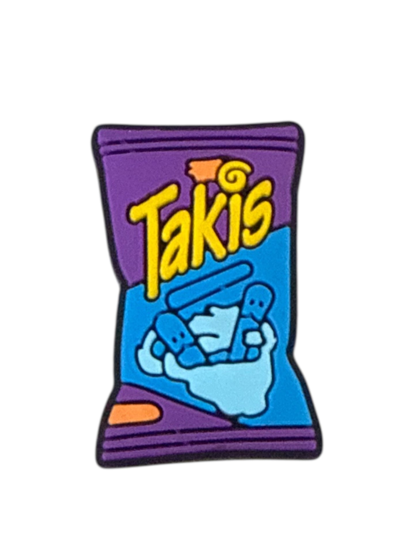 Taki's Chips Crisps Shoe Charm