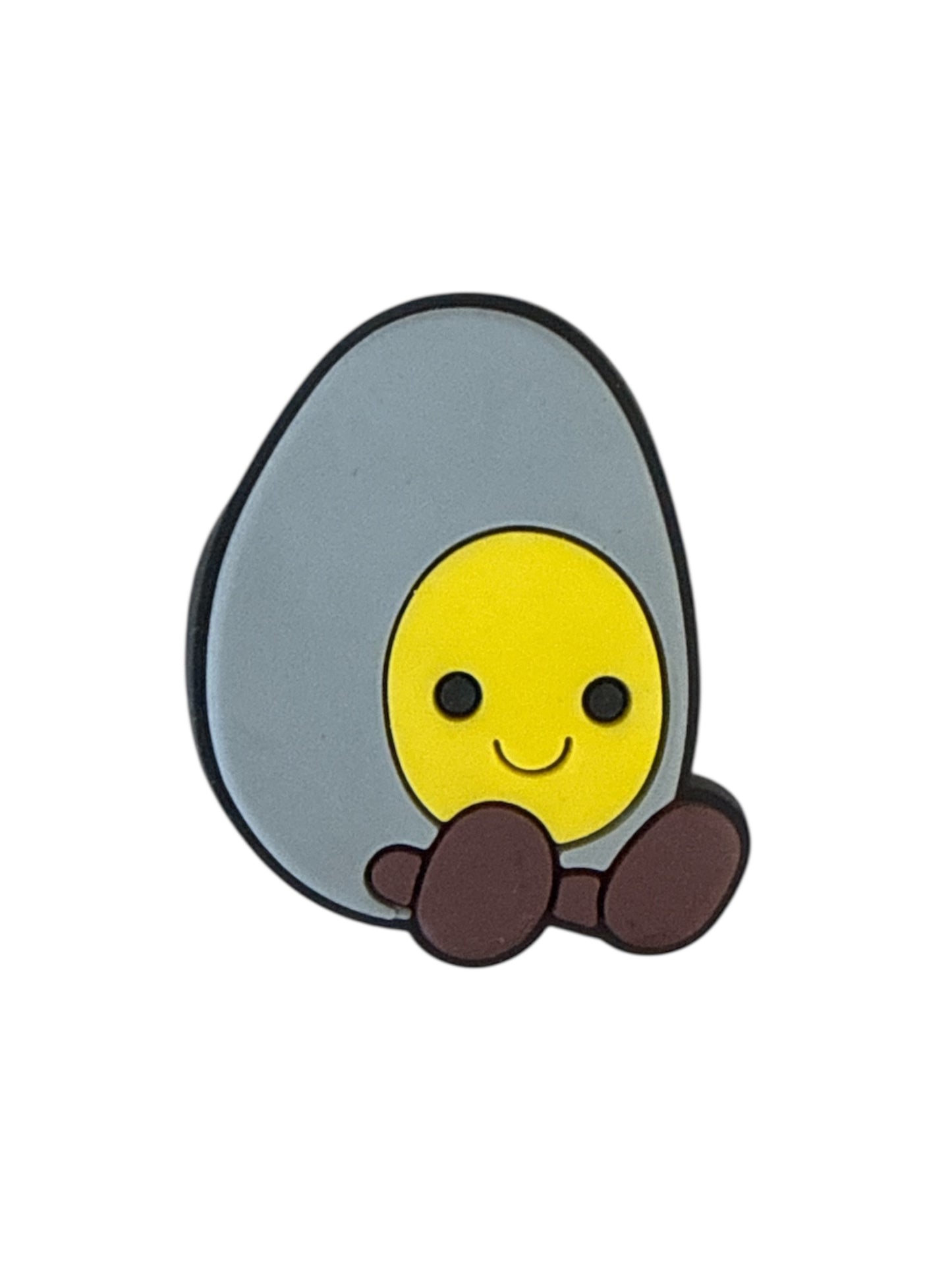 Jellycat Amuseable Grey Boiled Egg Shoe Charm