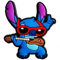 Stitch Playing Music Rock n Roll Shoe Charm