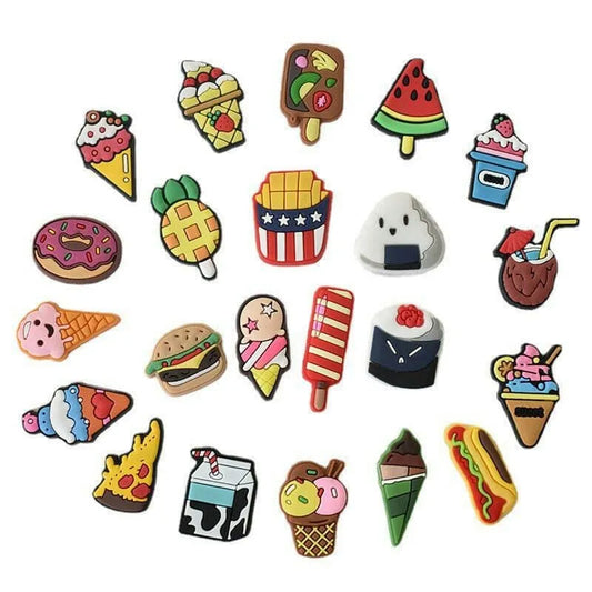 22 Savoury & Sweet Assorted Selection Shoe Charm