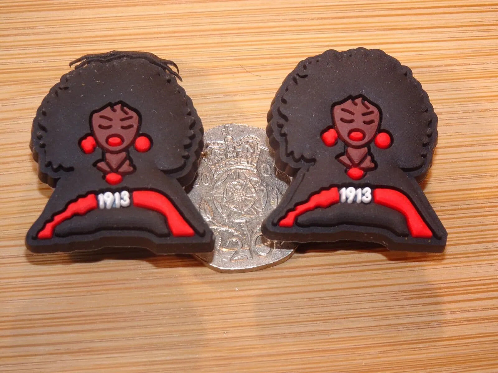 2 x Girls Matter Shoe Charm