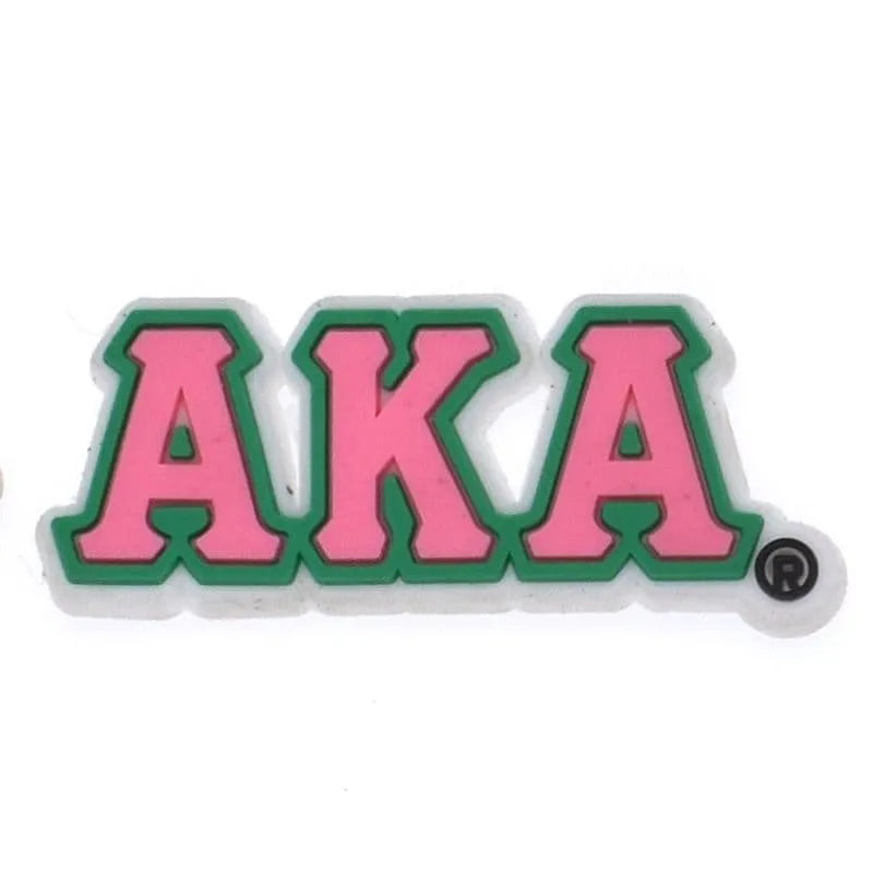 AKA sign shoe charm BC