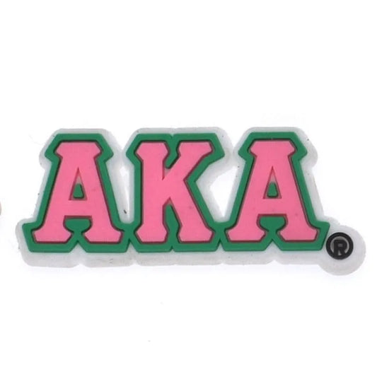 AKA sign shoe charm BC