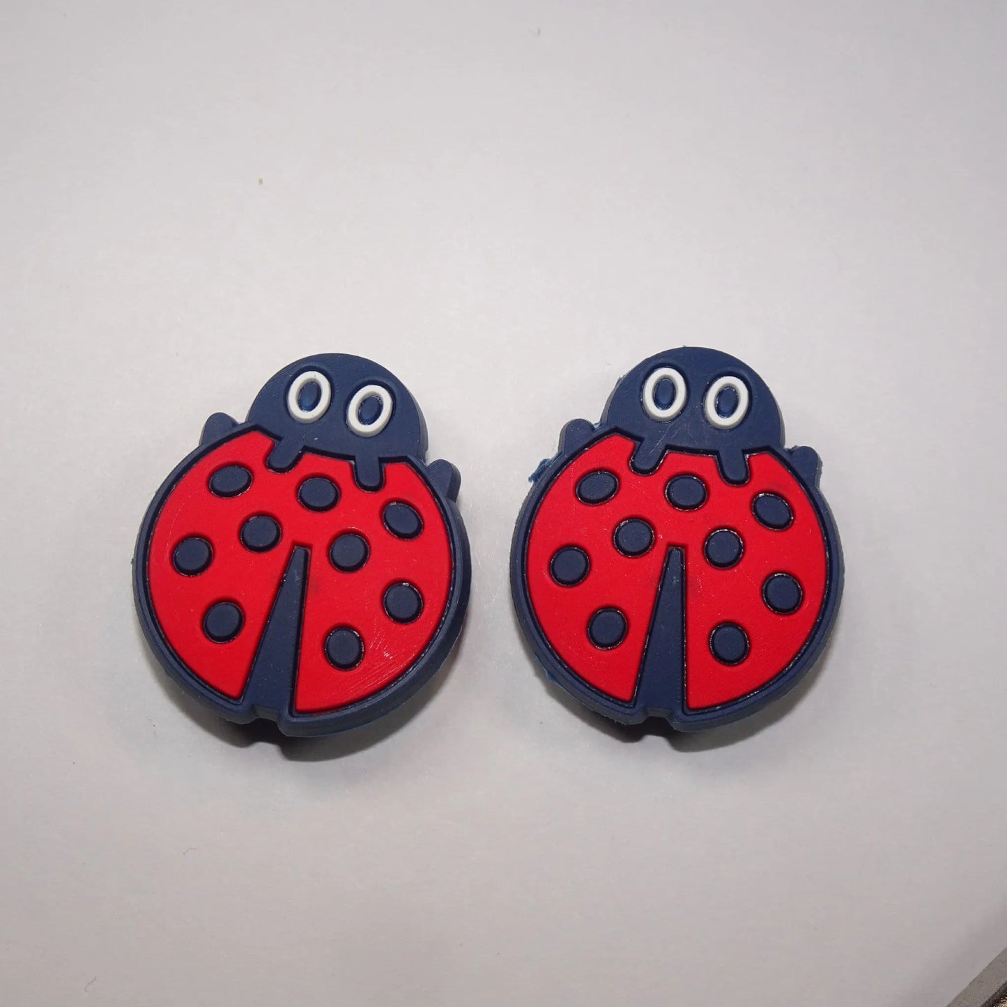 Ladybird with open wings shoe charm BC